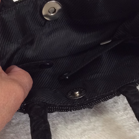 Longboom Black Beaded Handbag - Picture 9 of 10